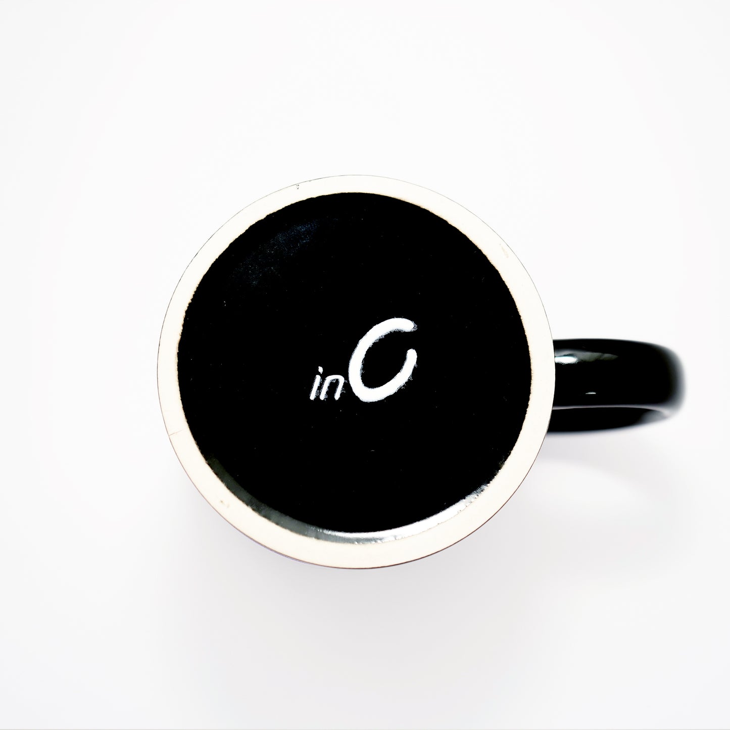 Charm Sticker Mug (Black)