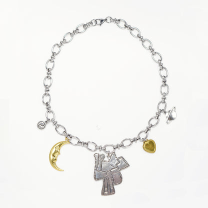 Charm Necklace (VINTAGE Metal)