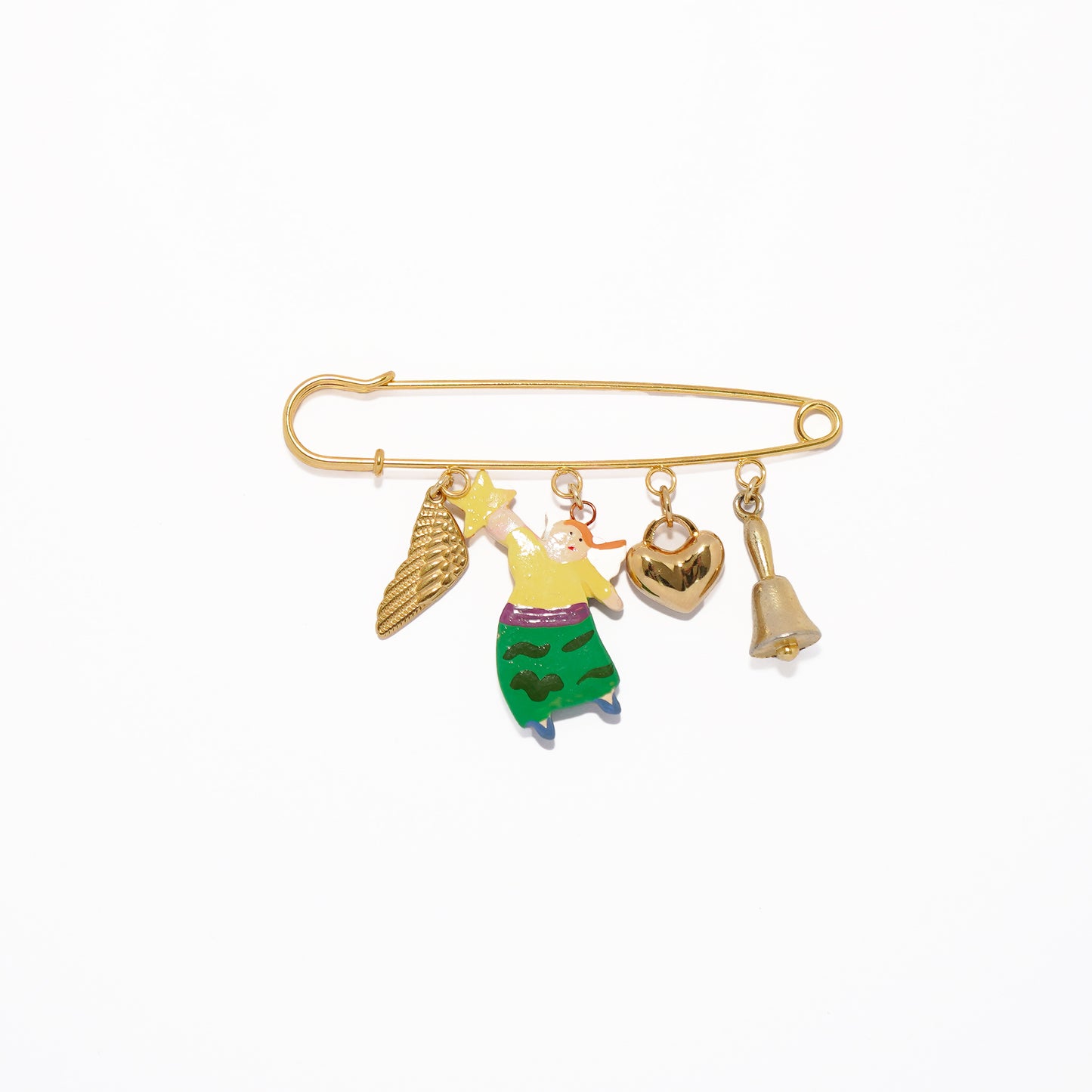 Charm Brooch (Angel)