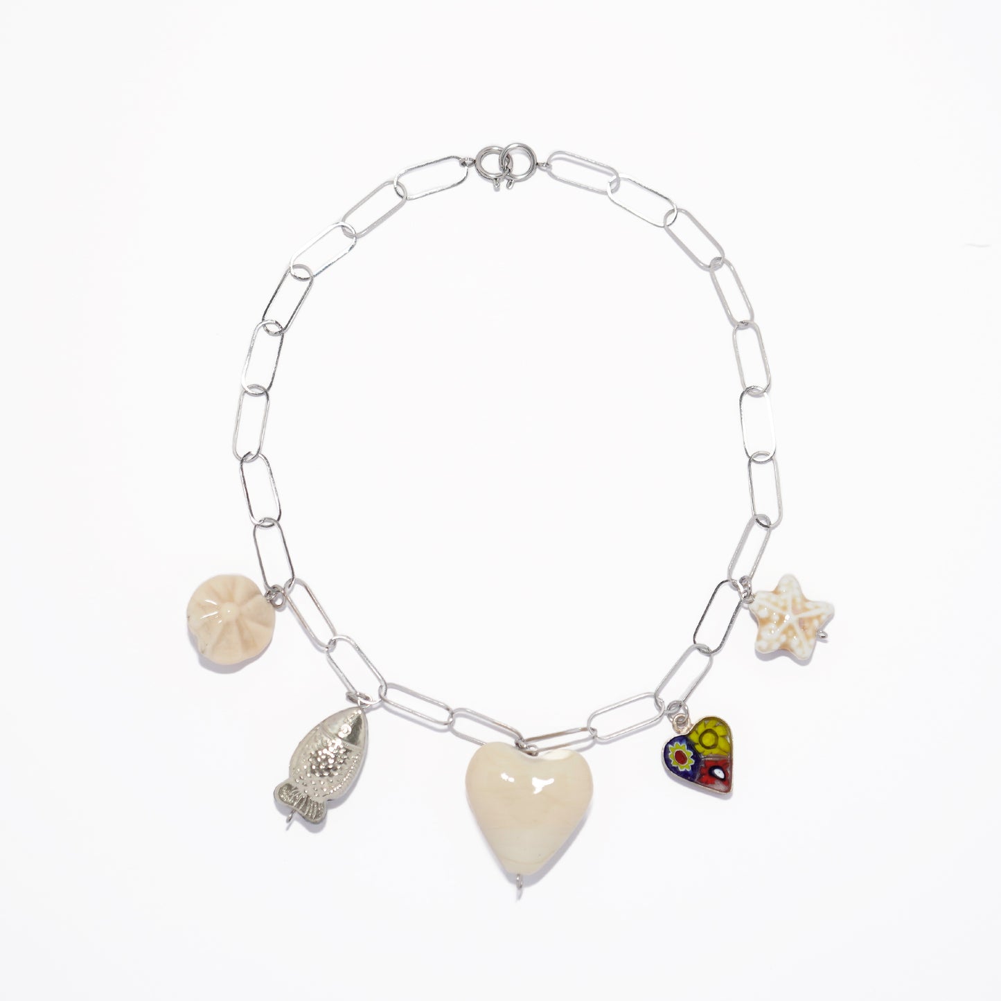 Charm Bracelet ( Grass Heart )