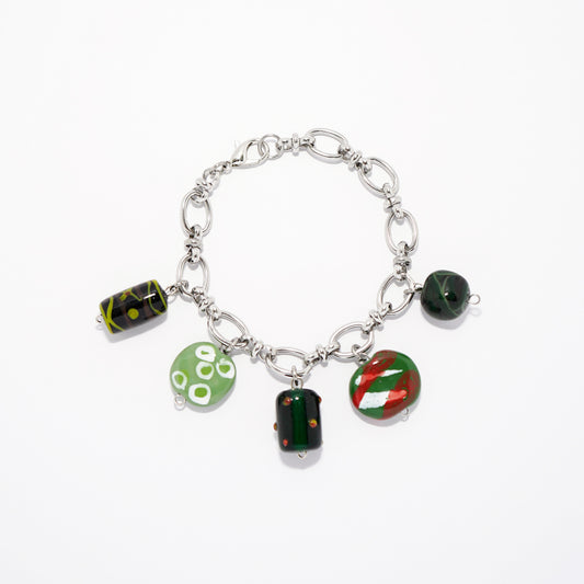Charm Bracelet (Green beards)