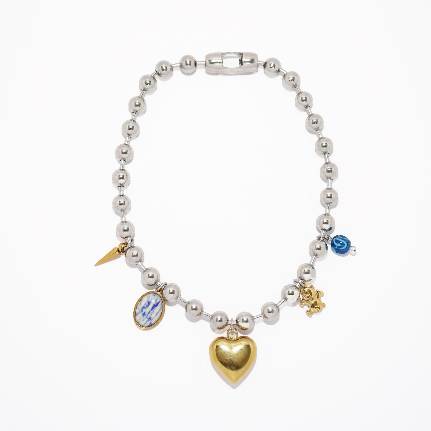 Charm Bracelet ( Gold Heart )
