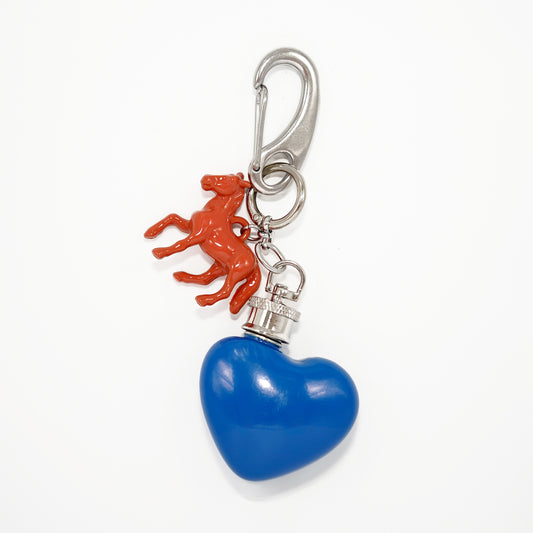 Key Charm (Horse & heart bottle)