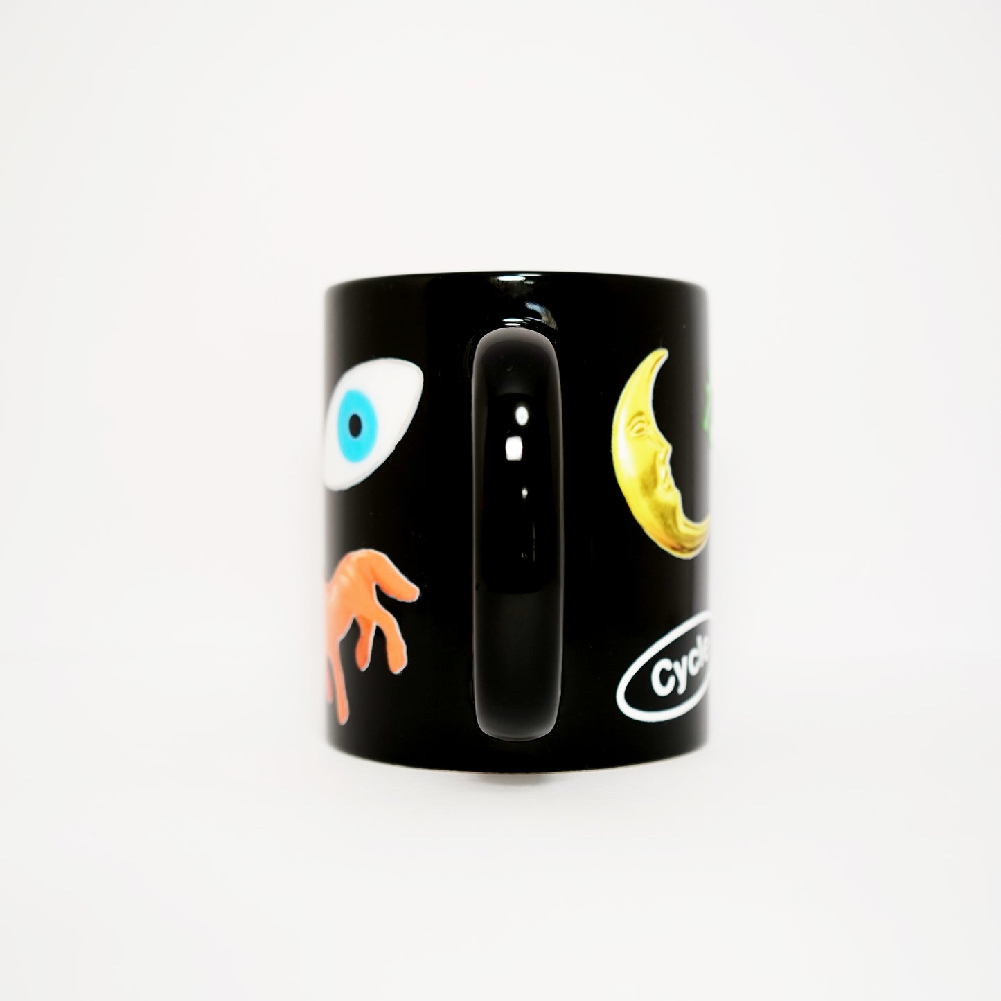 Charm Sticker Mug (Black)