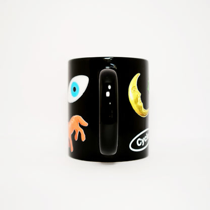 Charm Sticker Mug (Black)
