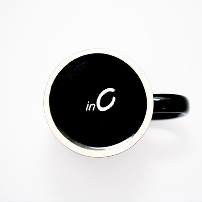 Charm Sticker Mug (Black)